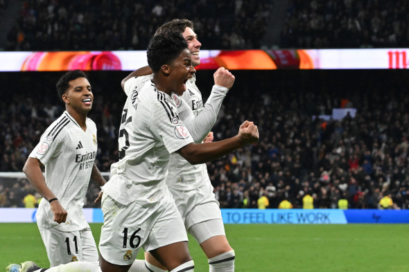 Copa del Rey match between Real Madrid 6 - Celta de Vigo 2 (01/16/25)