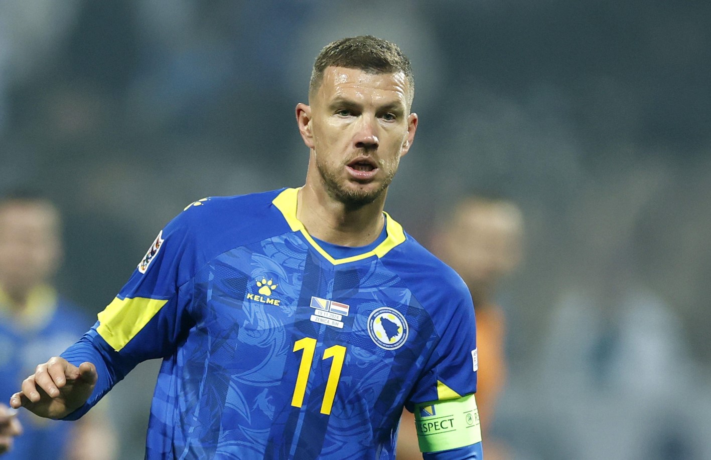 Avertismentul lui Edin Dzeko pentru naționala României, chiar înainte de meciul direct