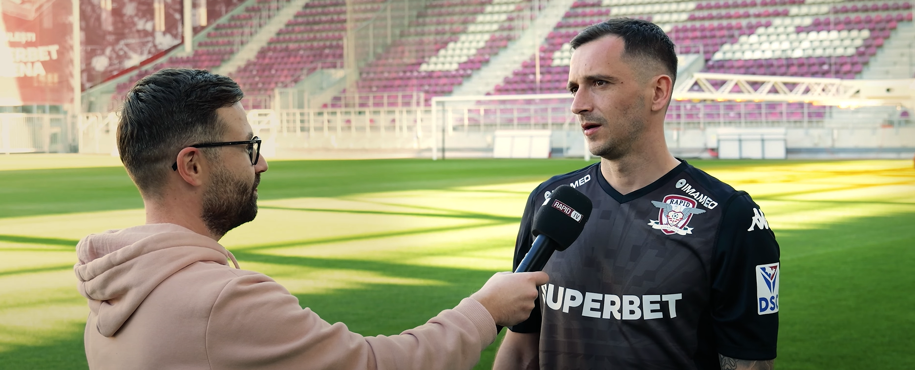 Prima reacție a lui Dinu Moldovan, după transferul-surpriză la Rapid: ”Degeaba vorbește lumea!”