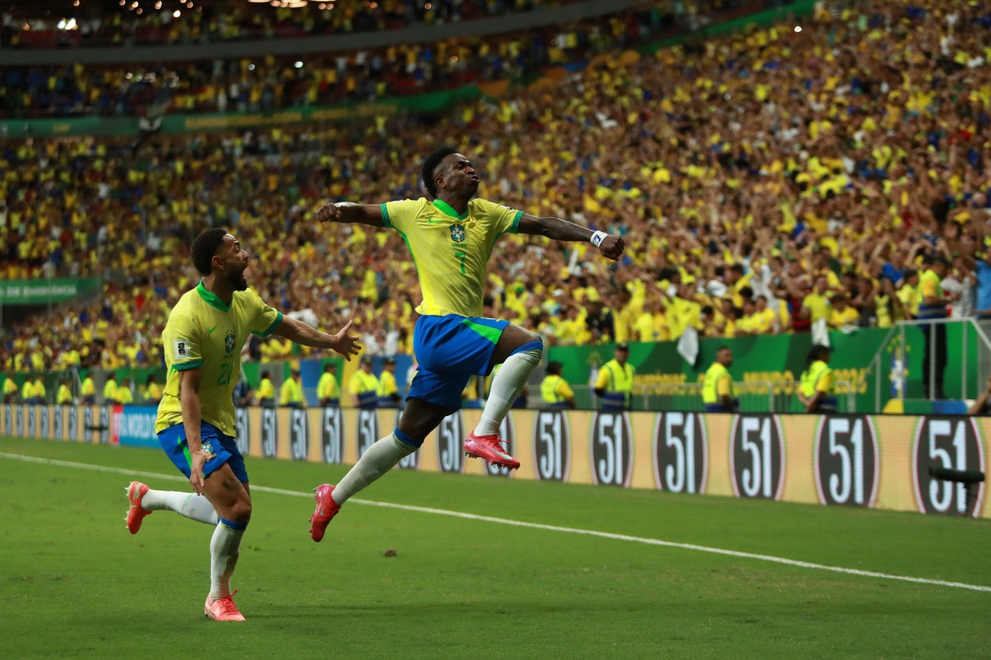 Dramatism total! Vinicius Junior, eurogol în minutul 90+9 al partidei Brazilia - Columbia