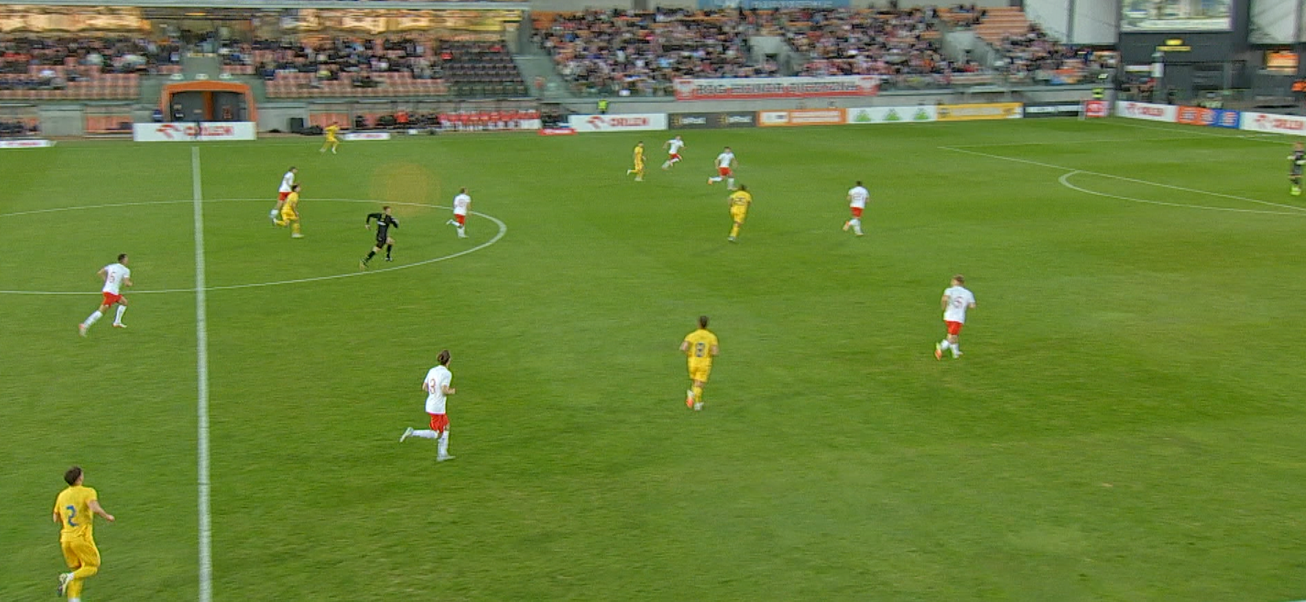 Polonia U20 - România U20 1-0. Prestație slabă pentru elevii lui Costin Curelea