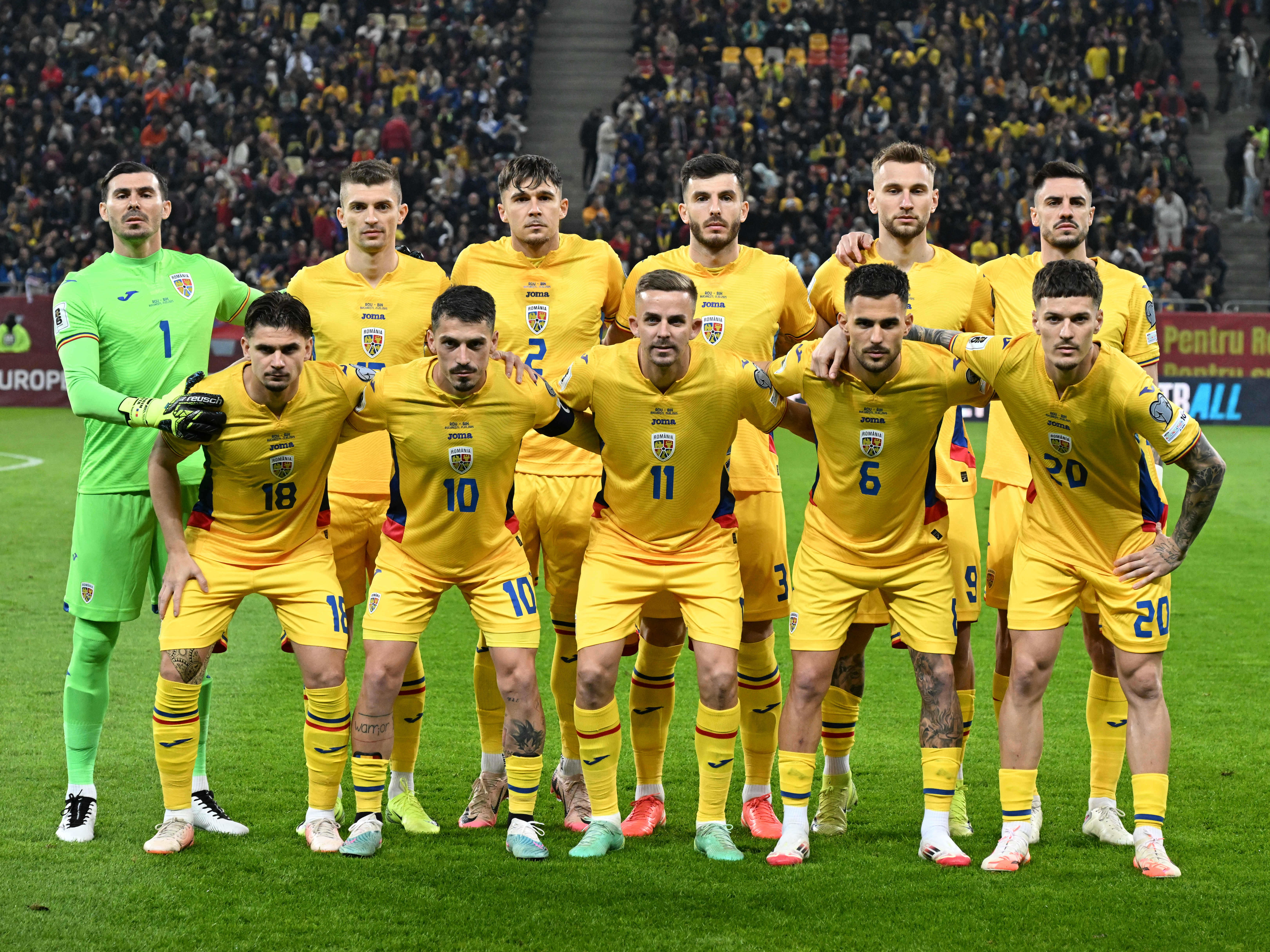 San Marino - România, LIVE TEXT, 21:45. "Tricolorii", obligați să spele eșecul cu Bosnia! Echipele de start