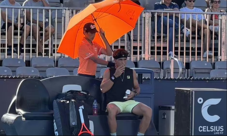 ”Ai un foc?” Momentul anului în tenis: un jucător a fumat între seturi la turneul de la Miami