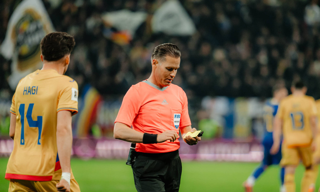 BUCHAREST, ROMANIA - MARCH 21; World Cup - Qualifiers: Romania v Bosnia and Herzegovina