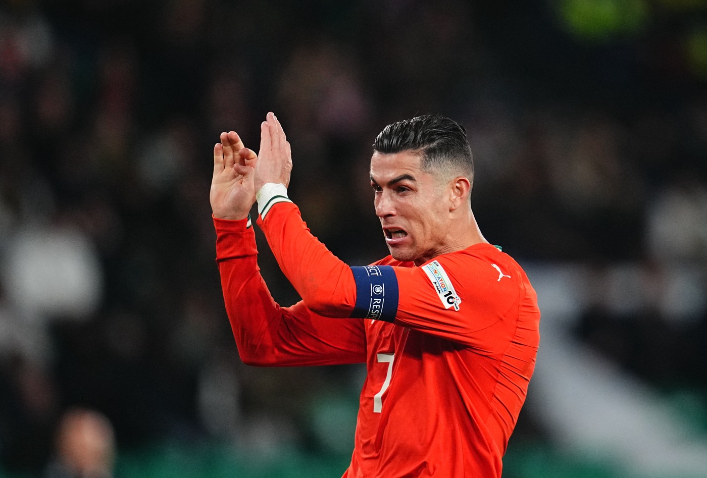 Cristiano Ronaldo a fost scos de pe teren la meciul cu Danemarca, iar selecționerul Portugaliei a oferit explicația