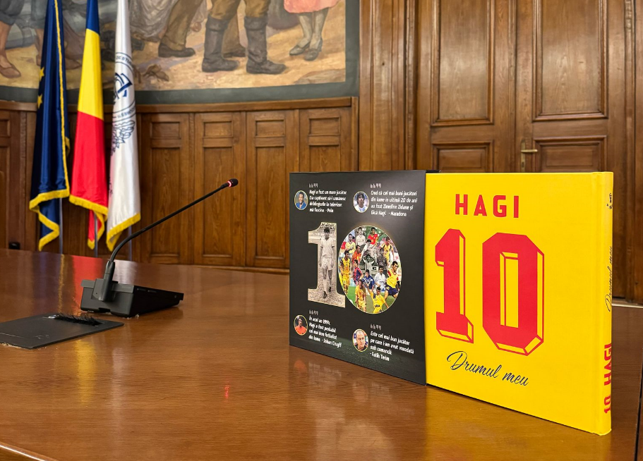 A fost lansată autobiografia lui Gică Hagi, "Drumul meu"!