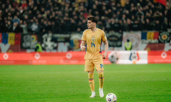 BUCHAREST, ROMANIA - MARCH 21; World Cup - Qualifiers: Romania v Bosnia and Herzegovina