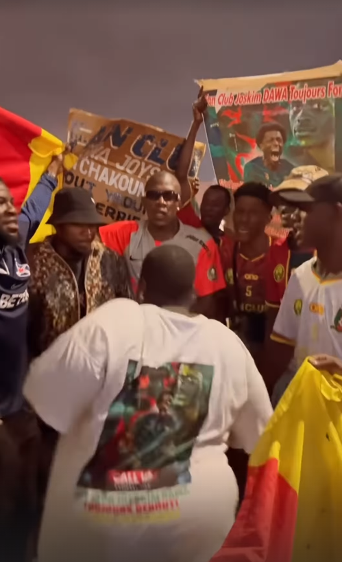 Joyskim Dawa a provocat isterie în Camerun! Fundașul FCSB-ului a publicat imaginile memorabile pe internet
