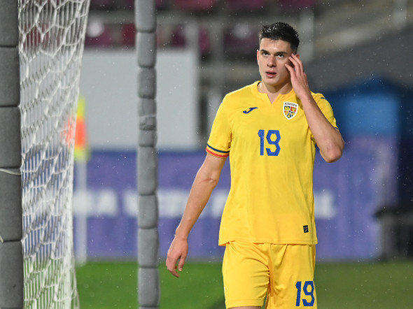 FOTBAL:ROMANIA U21-ALBANIA U21, PRELIMINARIILE EURO 2025 (17.11.2023)