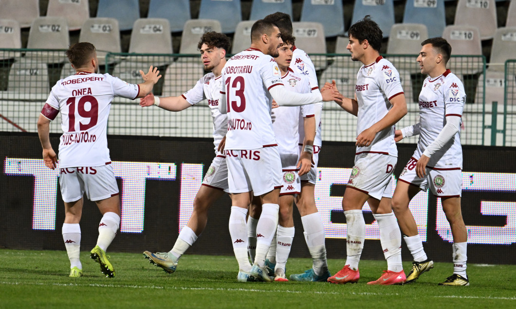 FOTBAL:METALUL BUZAU-RAPID BUCURESTI, CUPA ROMANIEI (2.04.2025)