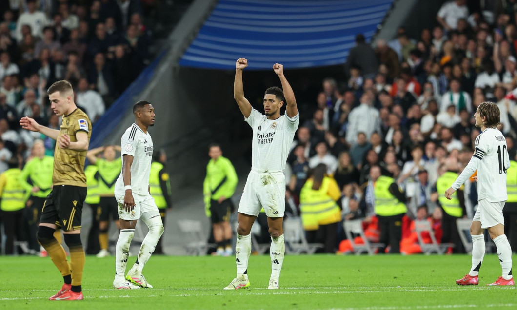 Real Madrid v Real Sociedad - Copa del Rey 2024/2025 - Semifinal, Spain - 01 Apr 2025