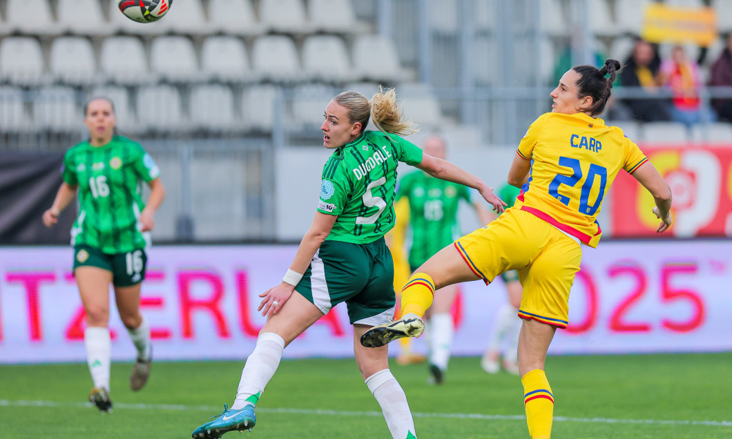 FOTBAL FEMININ: ROMANIA - IRLANDA DE NORD, LIGA NATIUNILOR FEMININ 2025 (04.04.2025)