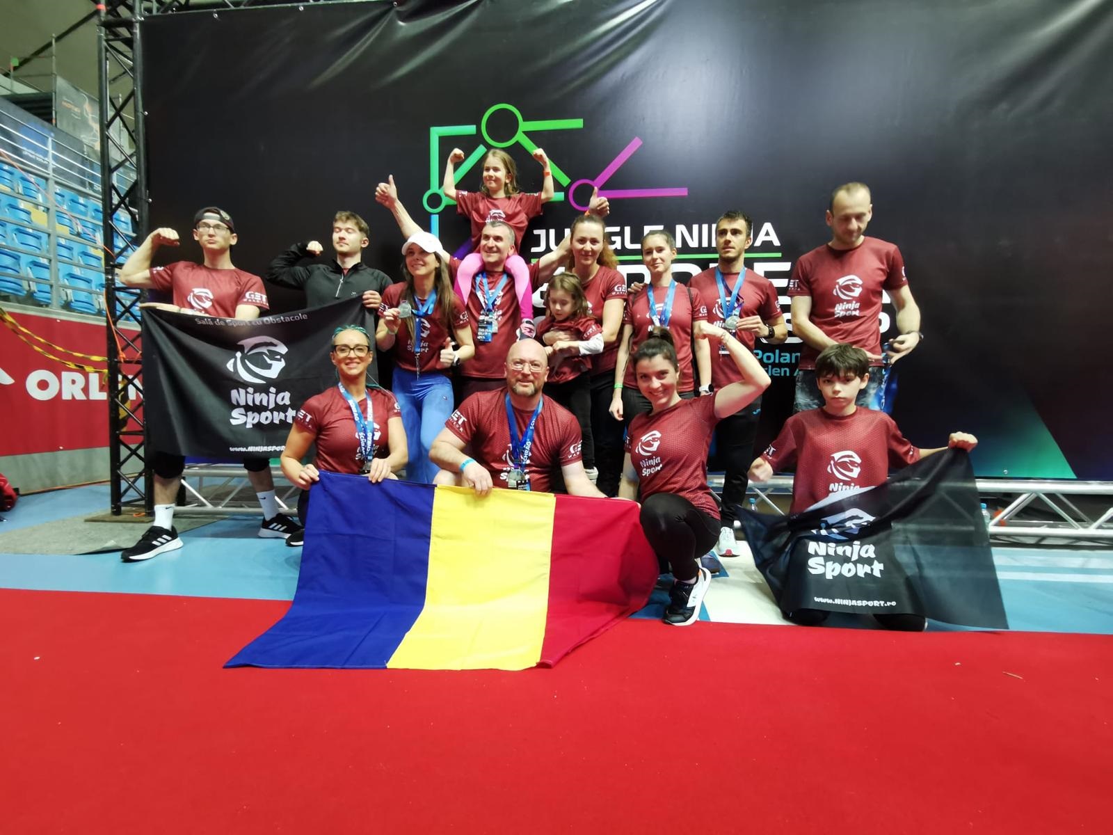 Asociația Club Sportiv Ninja Sport București, la Campionatul European din Polonia