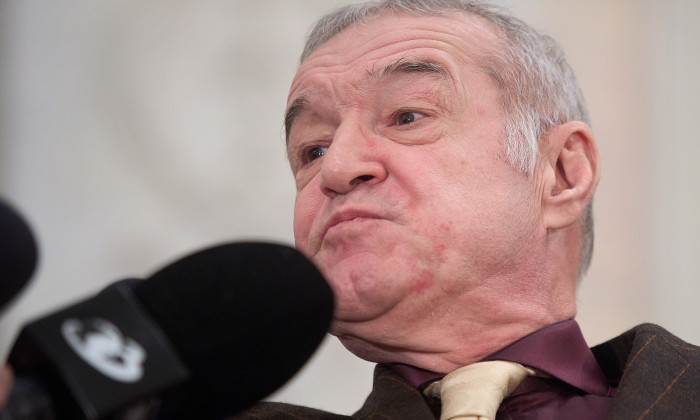 Gigi Becali About the AUR candidate, 2025 Romanian presidential elections, Bucharest, Romania - 11 Mar 2025