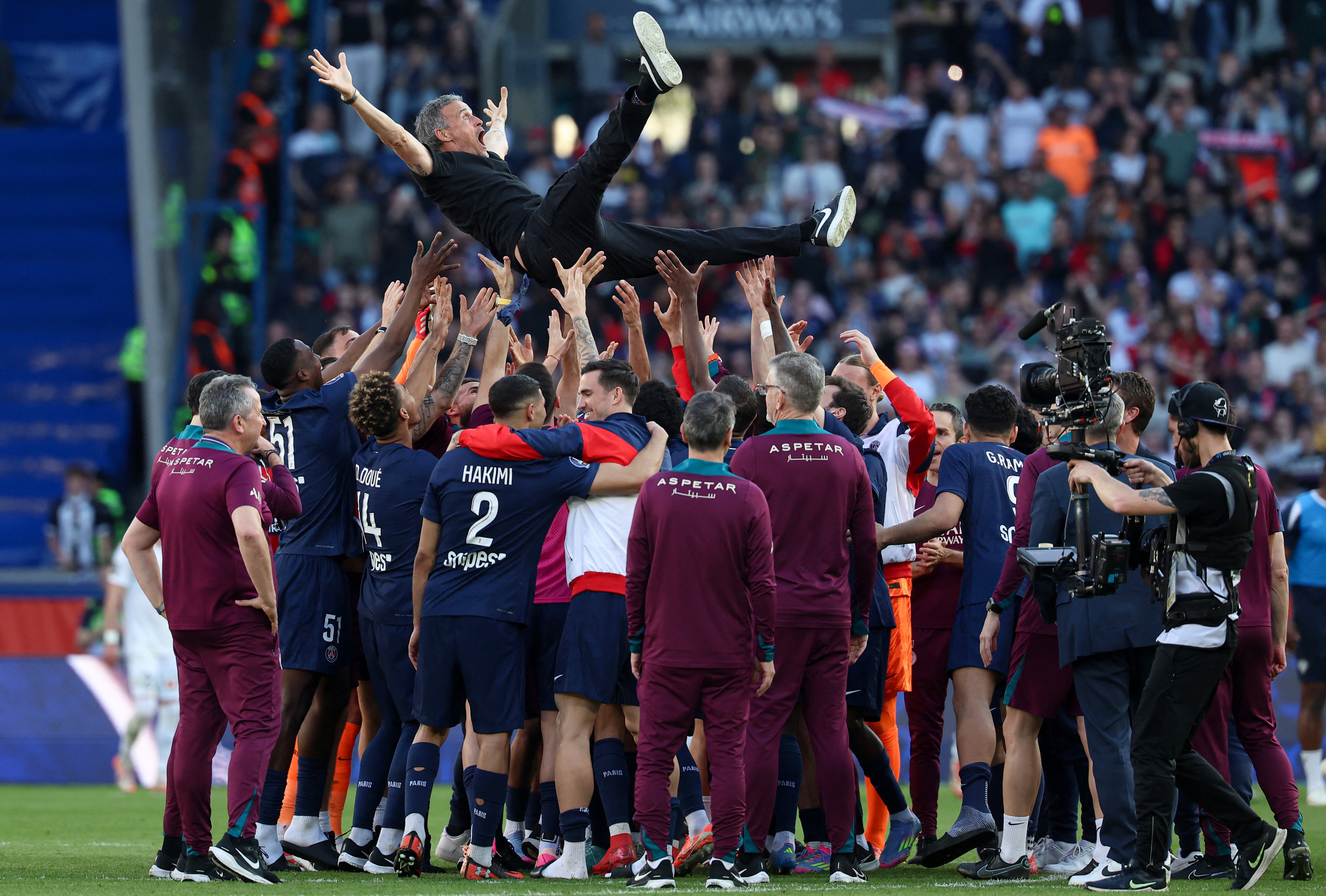 E gata! PSG a câștigat al 13-lea titlu de campioană!