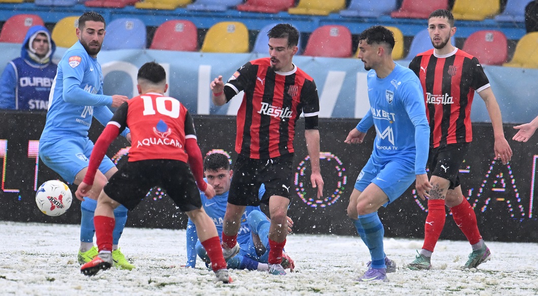 FC Voluntari - CSM Reșița 1-1 | Final dramatic. Bănățenii au egalat, dintr-un penalty contestat, în minutul 90+5