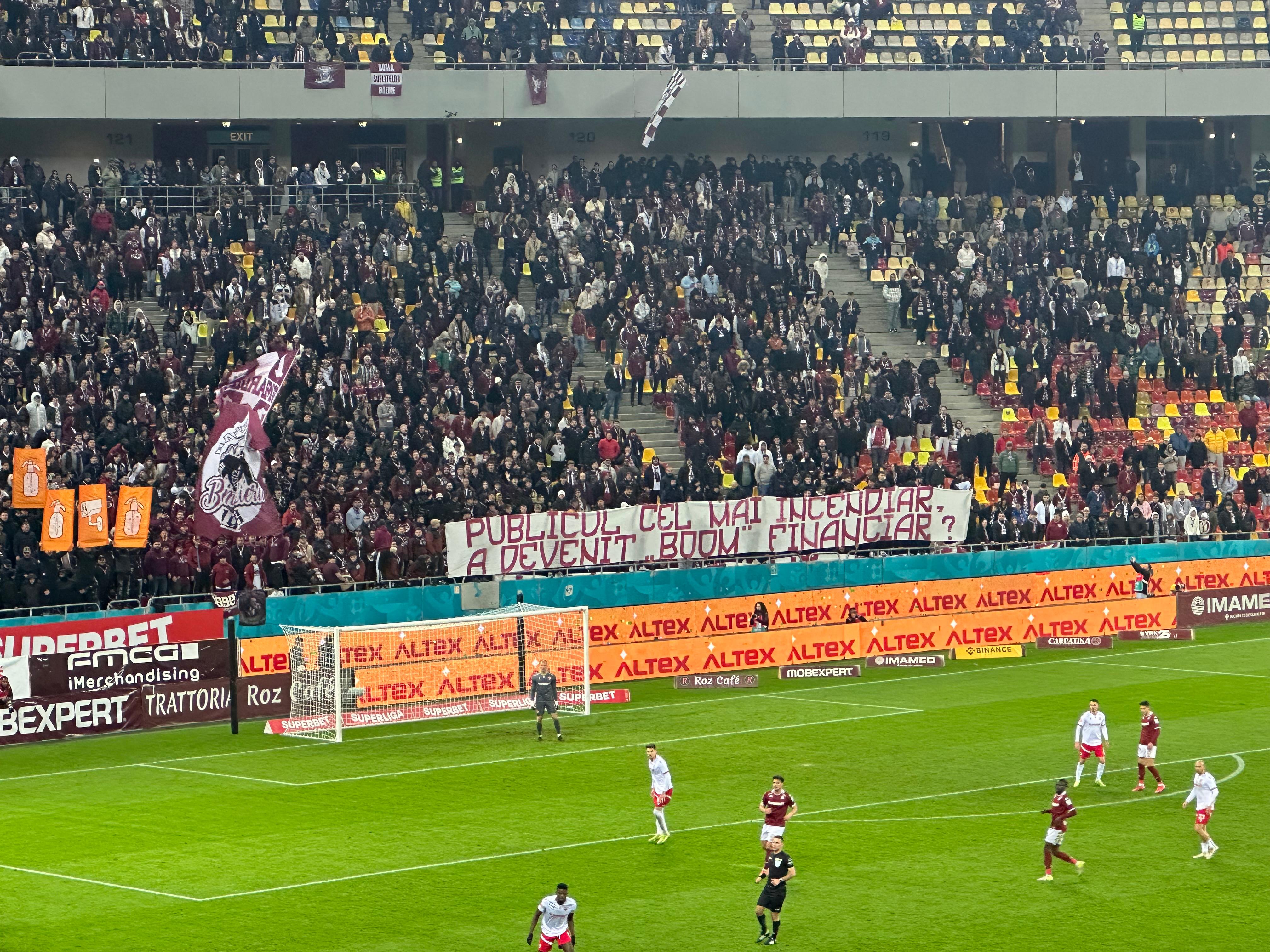 Șucu, din nou bun de plată. Ce amendă a primit Rapidul după derby-ul cu Dinamo