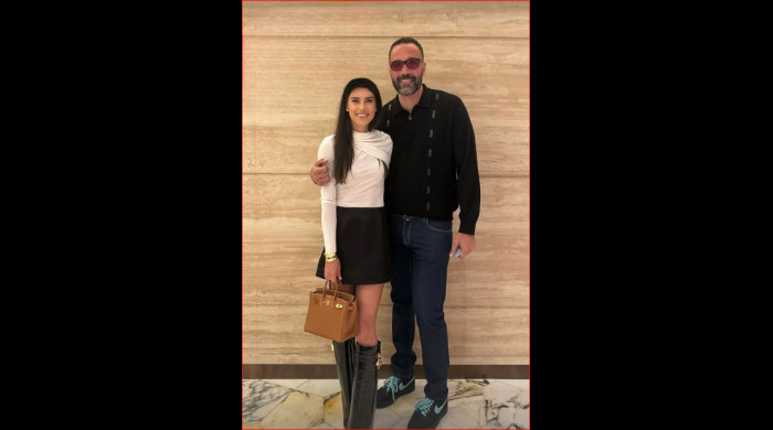 Sorana Cîrstea și Alexandru Țiriac / Foto: Instagram @soranacirstea