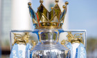 The Premier League trophy present in Doha during the 2025 Qatar ExxonMobil Open, ATP 500 Tennis open on 22 February 2025 in Doha, Qatar