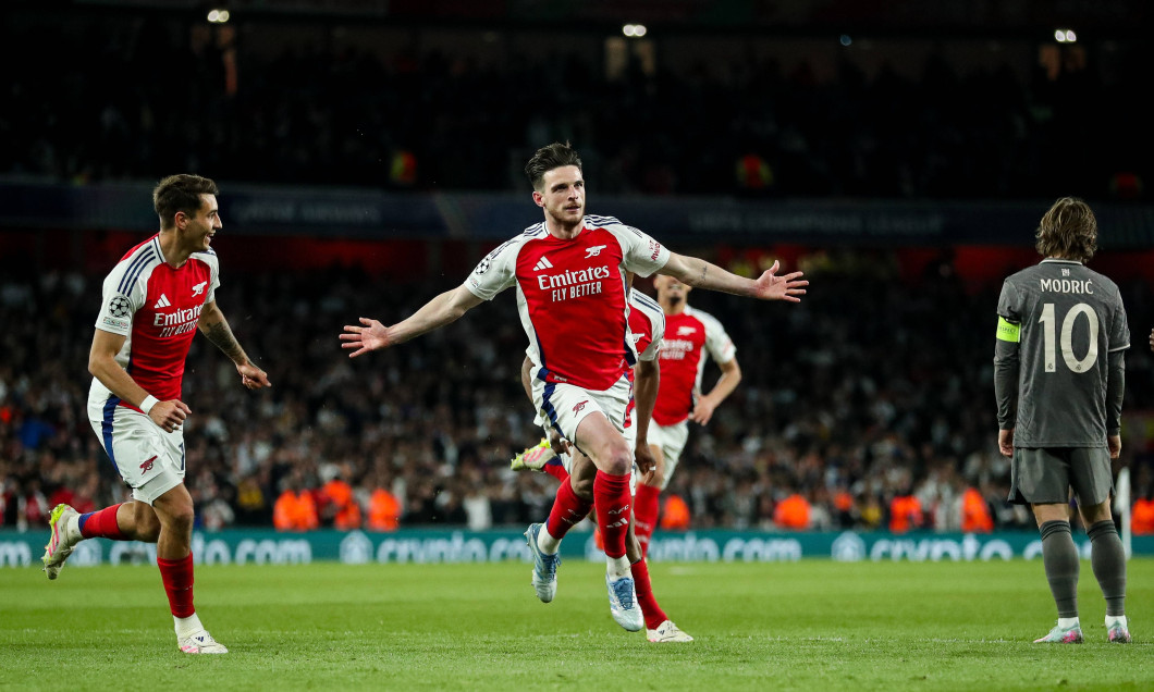 UEFA Champions League Quarter-finals Arsenal v Real Madrid