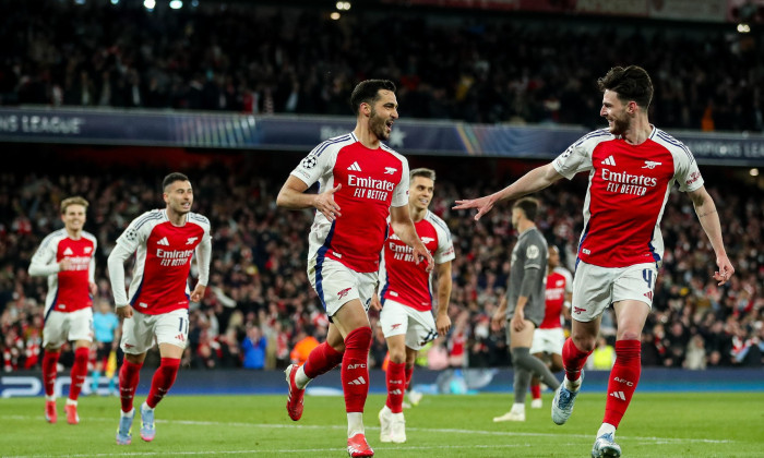 UEFA Champions League Quarter-finals Arsenal v Real Madrid