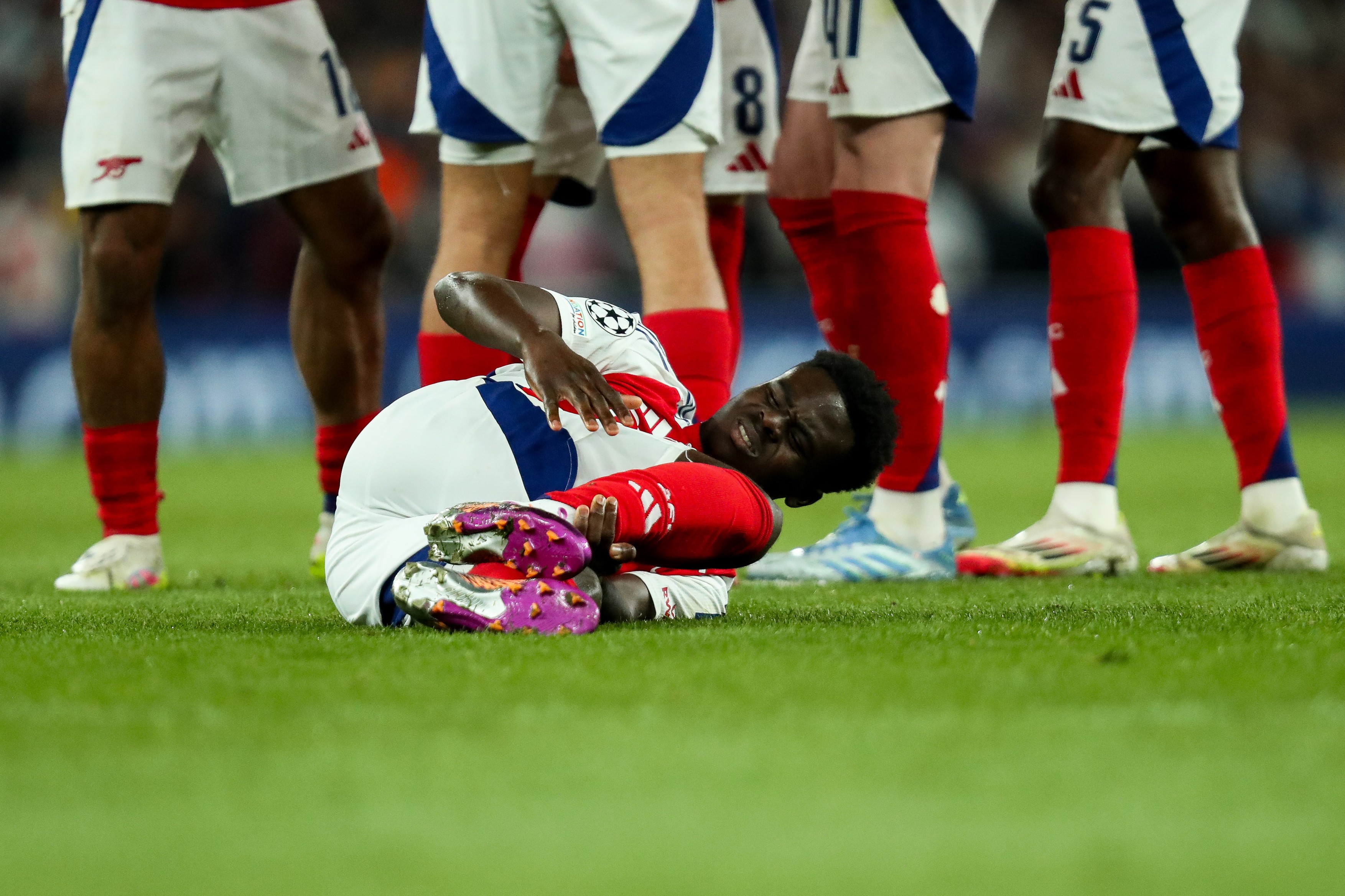 Starea lui Bukayo Saka, după ce s-a accidentat cu Real Madrid