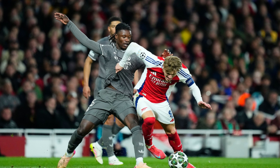 Arsenal FC v Real Madrid C.F. - UEFA Champions League 2024/25 Quarter Final First Leg, London, United Kingdom - 08 Apr 2025