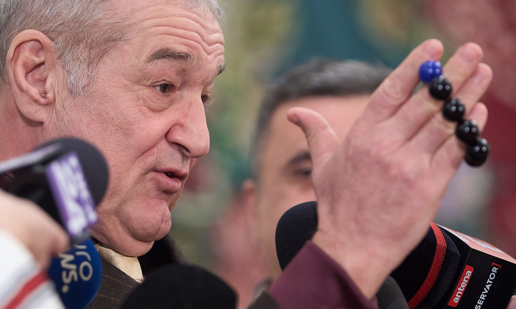 Gigi Becali About the AUR candidate, 2025 Romanian presidential elections, Bucharest, Romania - 11 Mar 2025