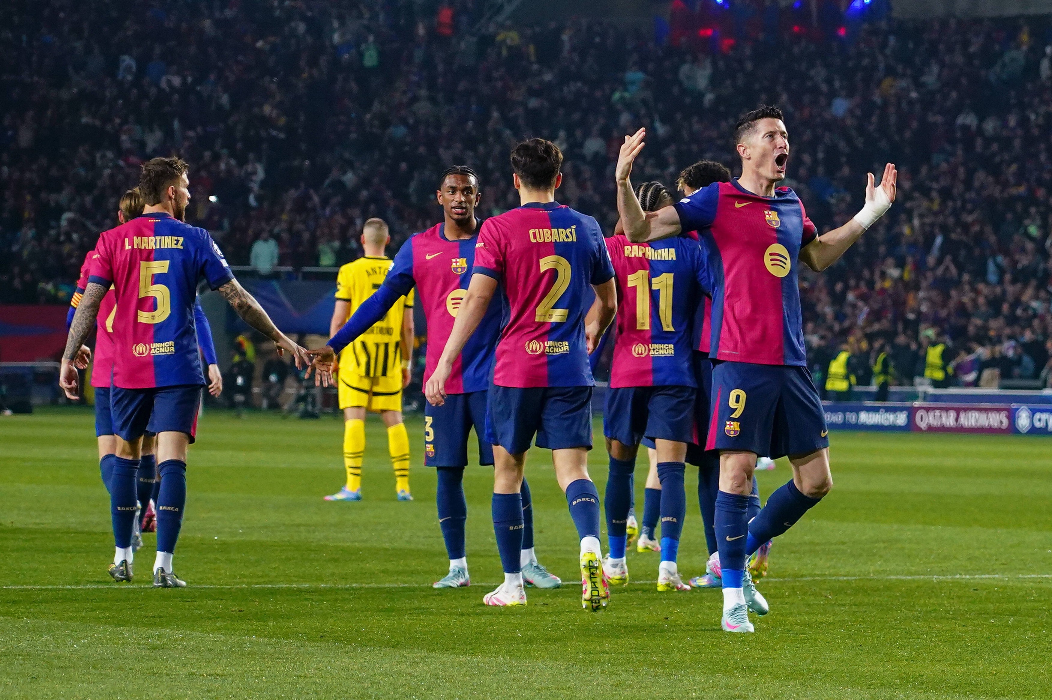 Topul marcatorilor din Liga Campionilor, după manșa tur din sferturi. Doi jucători de la Barcelona pe podium