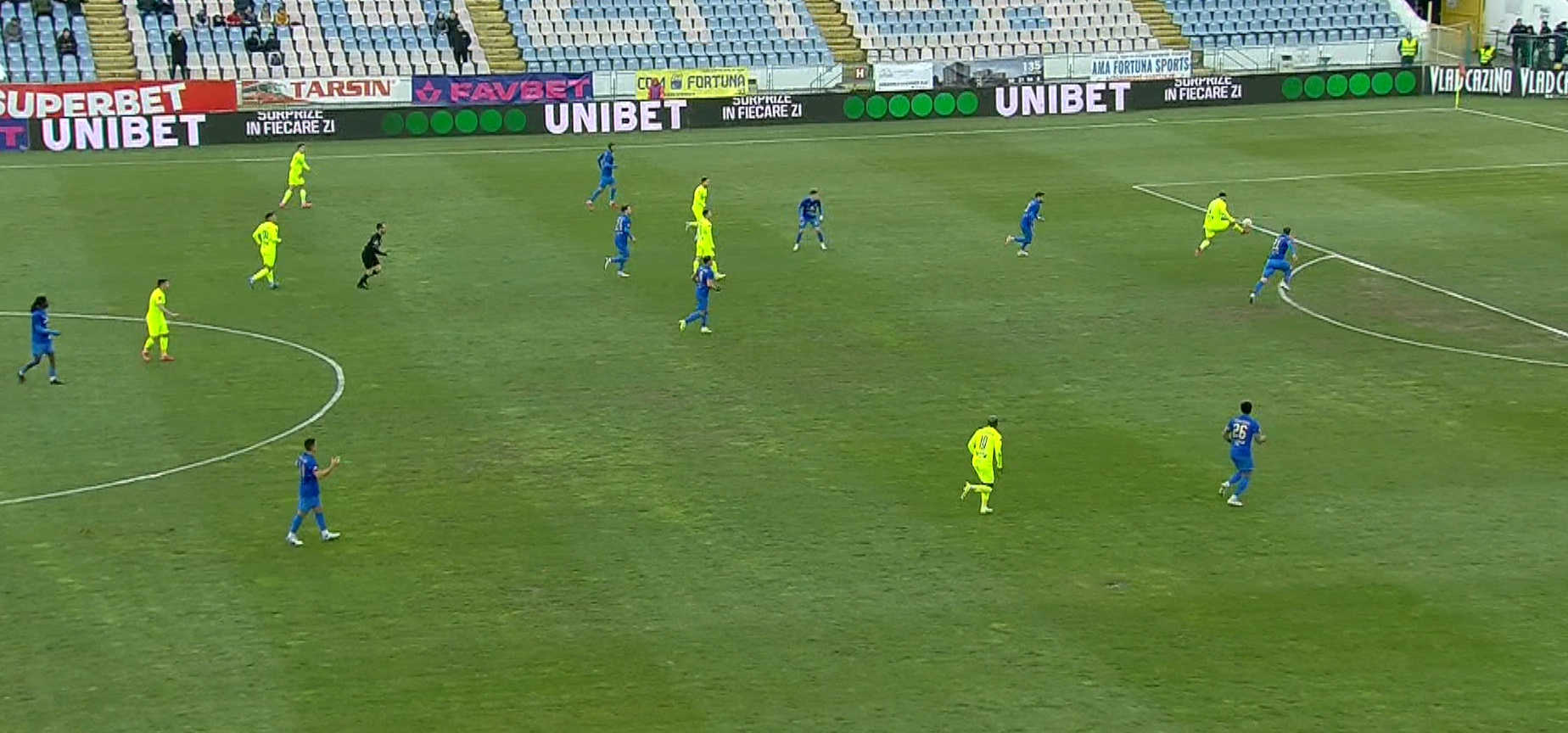 Gloria Buzău - Poli Iași 0-1. Gazdele au revenit pe ultima treaptă a clasamentului! Oaspeții au urcat pe locul 3