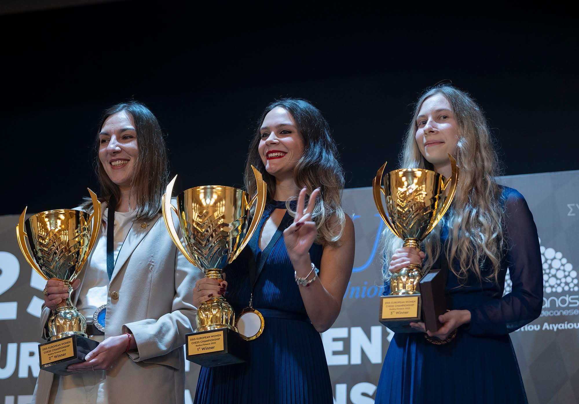 Irina Bulmaga a devenit vicecampioană europeană la șah! Performanță istorică pentru România