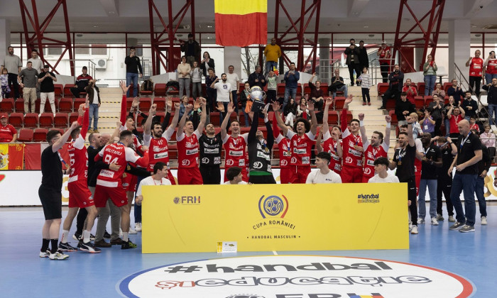 HANDBAL MASCULIN: AHC POTAISSA TURDA - CS DINAMO BUCURESTI, FINALA CUPEI ROMANIEI 24-25 (12.04.2025)