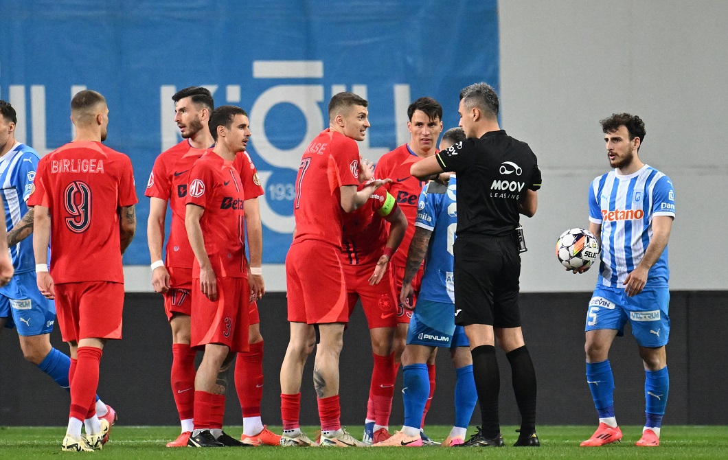 Campion cu Universitatea Craiova în '91, a acuzat arbitrajul după meciul cu FCSB