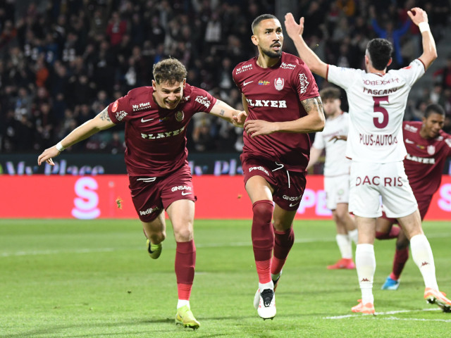 CFR Cluj - Rapid 1-1. Remiză în derby-ul feroviar