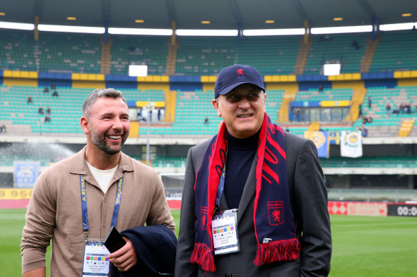 Hellas Verona vs Genoa - Serie A Enilive2024/2025, Vr, Italy - 13 Apr 2025