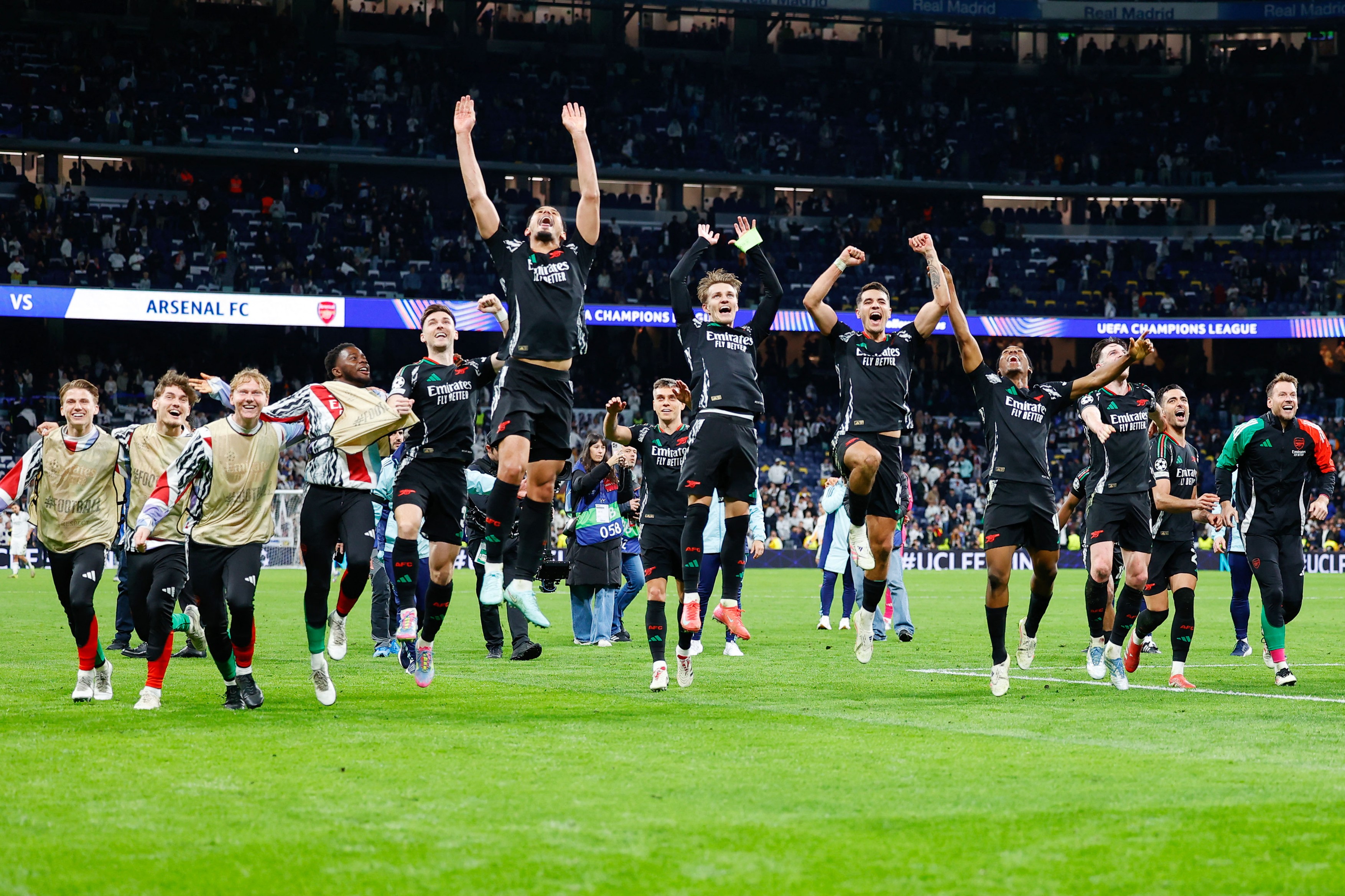 Recordul stabilit de Arsenal, după victoria de pe Santiago Bernabeu
