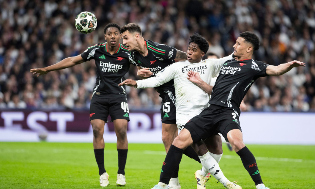Real Madrid C.F. v Arsenal FC - UEFA Champions League 2024/25 Quarter Final Second Leg, Spain - 16 Apr 2025