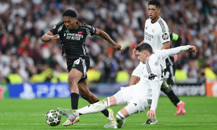 Real Madrid C.F. v Arsenal FC - UEFA Champions League 2024/25 Quarter Final Second Leg