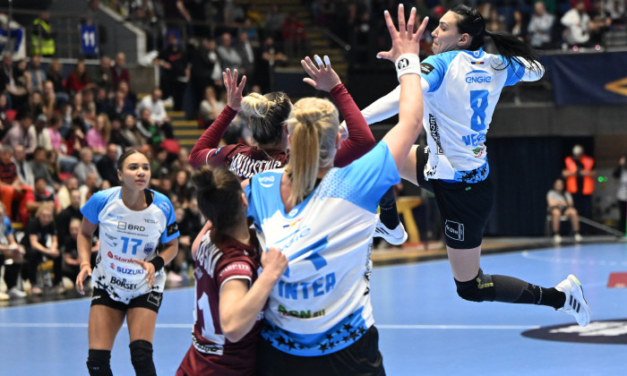 HANDBAL FEMININ:RAPID BUCURESTI-CSM BUCURESTI, LIGA CAMPIONILOR (22.03.2025)