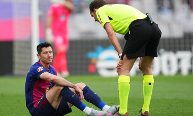 FC Barcelona - RC Celta. La Liga EA Sports match. Date 32