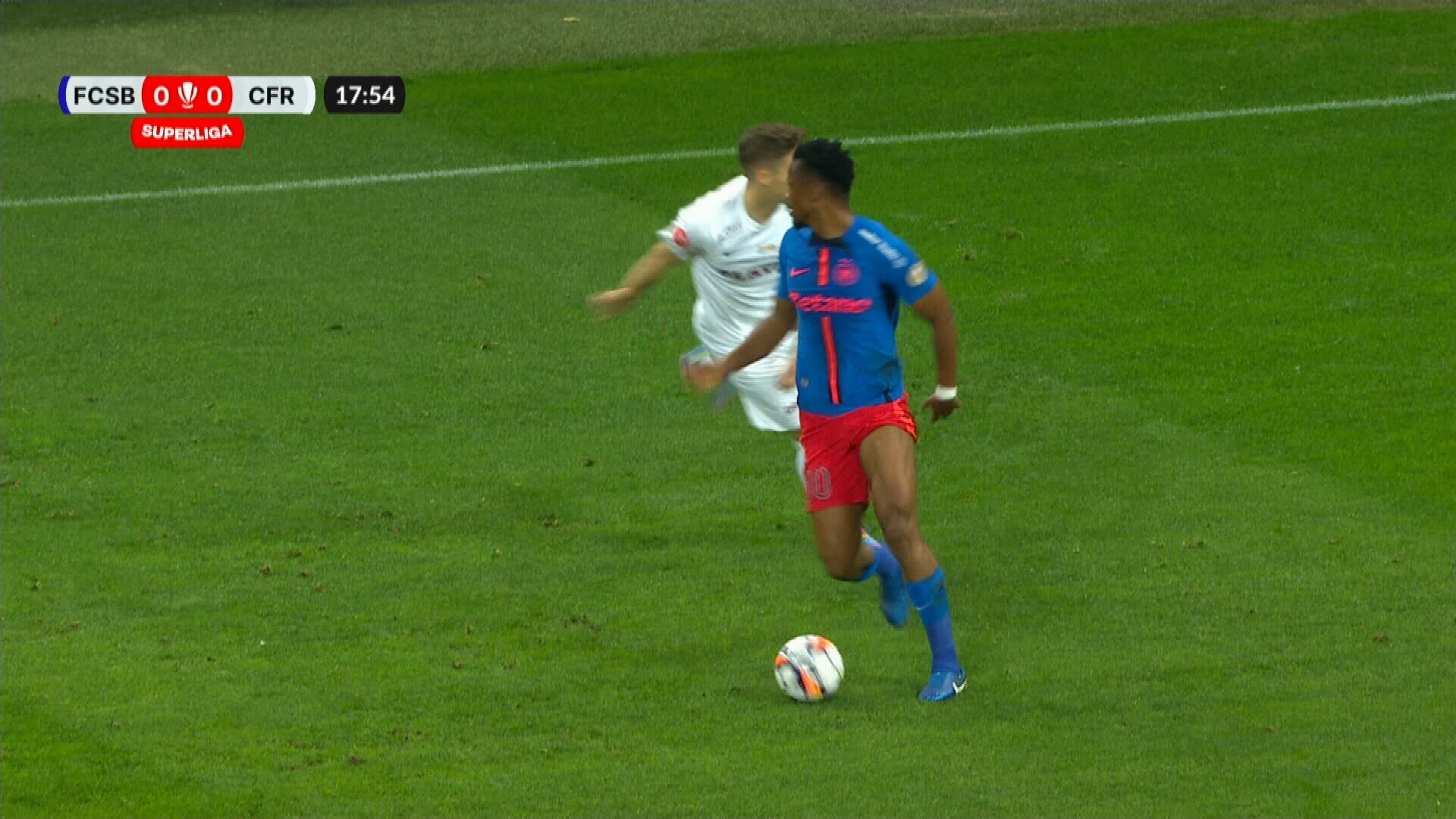 Ngezana, faza zilei în FCSB - CFR Cluj. Ce i-a făcut lui Louis Munteanu