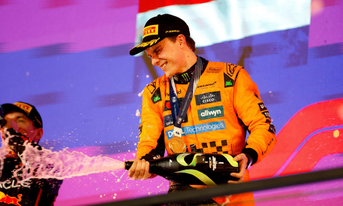 PIASTRI Oscar (aus), McLaren F1 Team MCL39, portrait during the Formula 1 STC Saudi Arabian Grand Prix 2025, 5th round of the 2025 FIA Formula One World Championship from April 18 to 20, 2025 on the Jeddah Corniche Circuit, in Jeddah, Saudi Arabia