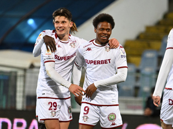 FOTBAL:METALUL BUZAU-RAPID BUCURESTI, CUPA ROMANIEI (2.04.2025)