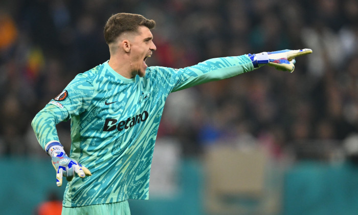 FCSB v Olympique Lyonnais - UEFA Europa League 2024/25 Round of 16 First Leg, Bucharest, Romania - 06 Mar 2025