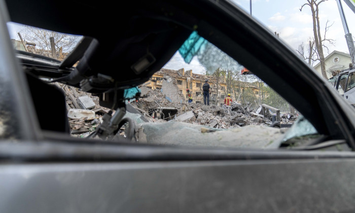 Russia - Ukraine War, Rocket Attack On Kyiv