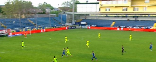 Unirea Slobozia - Poli Iași 1-0, ACUM, Digi Sport 1. GOOOL! Gazdele marchează în prelungirile primei reprize