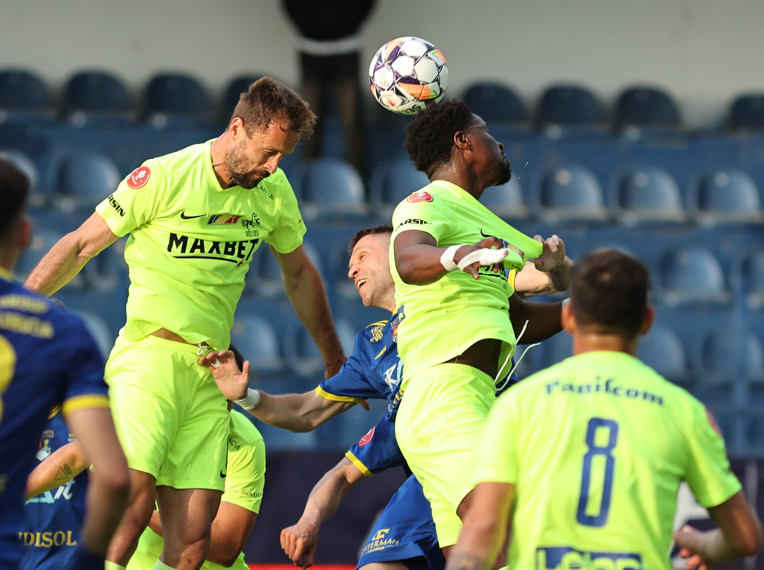 Unirea Slobozia - Poli Iași 1-1. Final tensionat de meci la Clinceni!