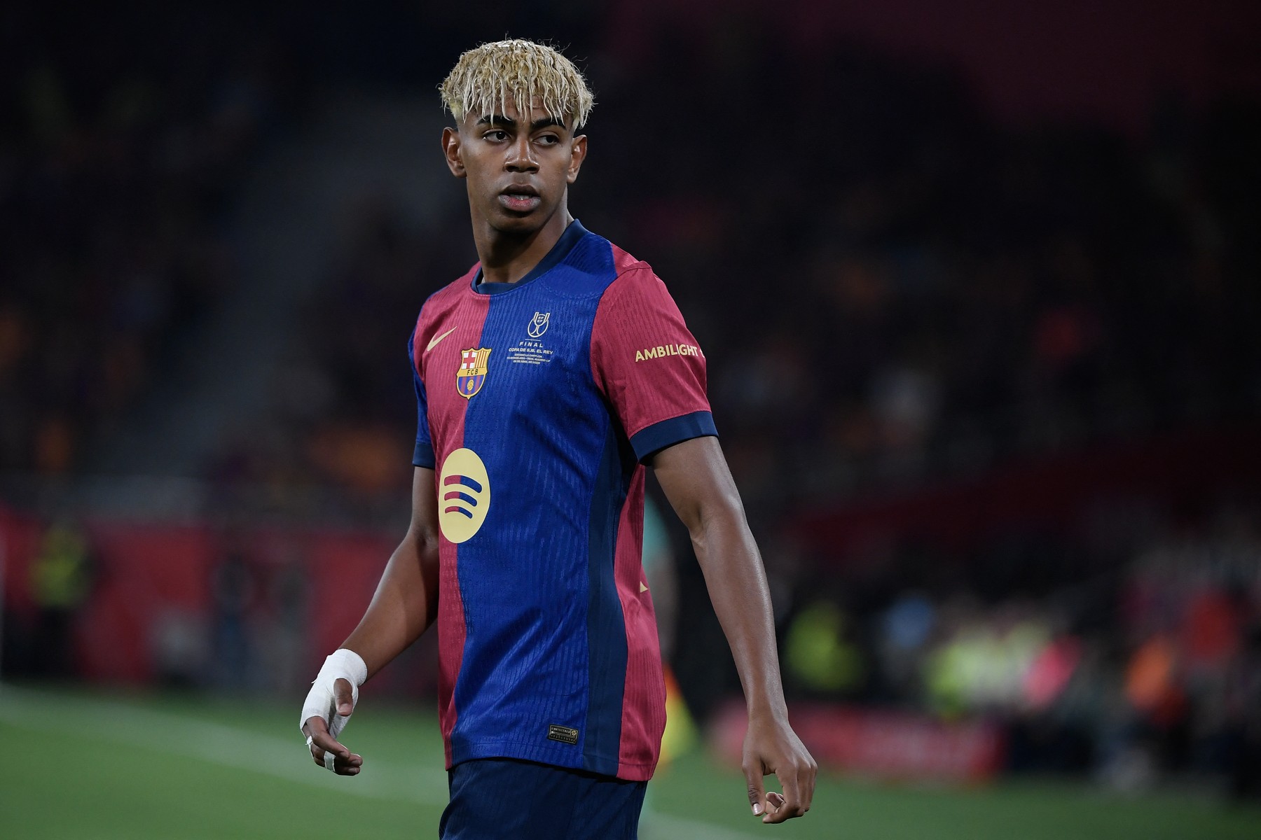 Cum a apărut Lamine Yamal în fața celor 60.000 de fani prezenți la finala Barcelona - Real Madrid
