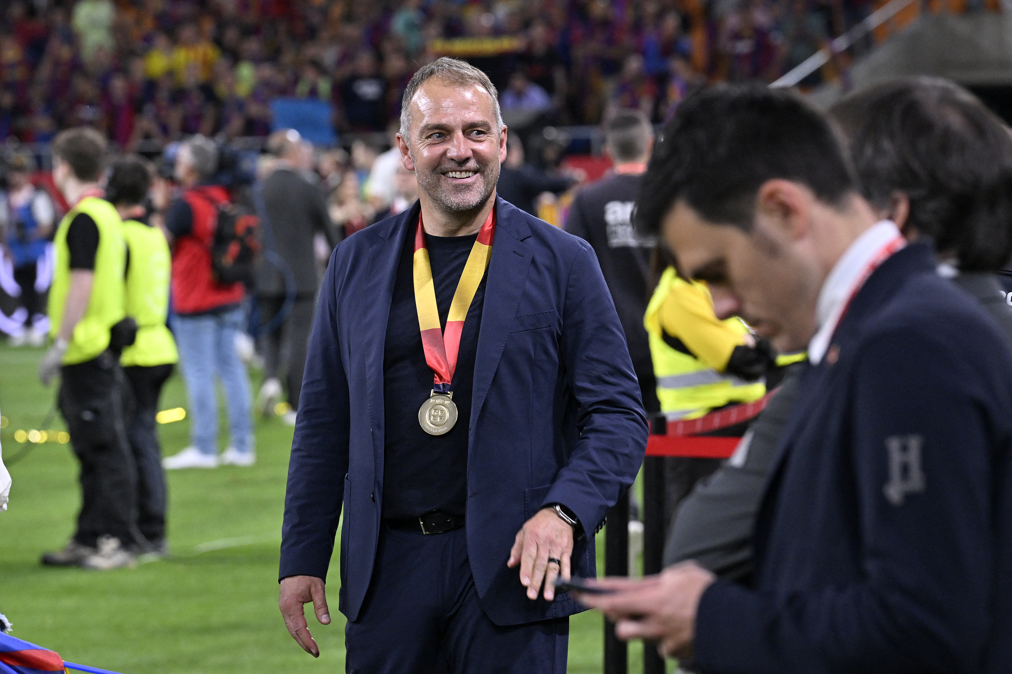 Hansi Flick a rostit trei nume, după ce Barcelona a bătut-o pe Real Madrid în finala Cupei: ”Incredibil”