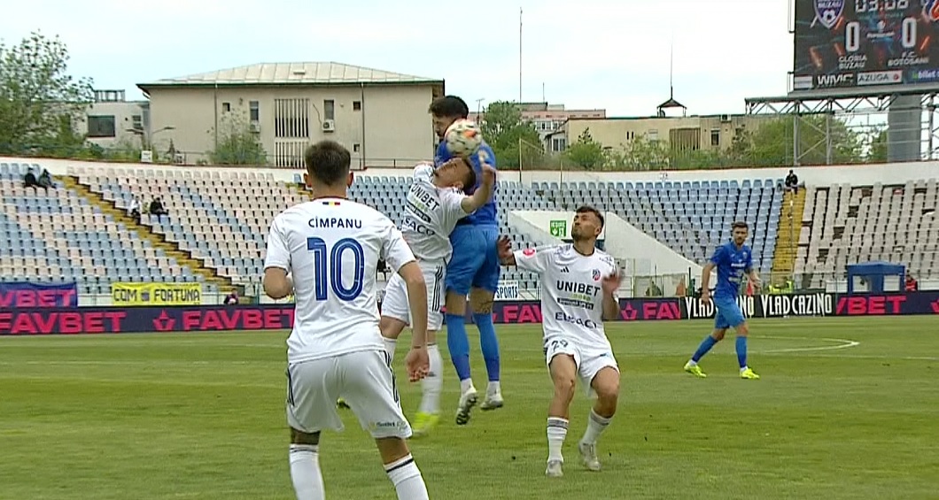 Gloria Buzău - FC Botoșani 0-1, Digi Sport 1. Luptă ”încinsă” la retrogradare